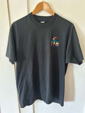 Vintage 1989 Elvis Presley TCB Lightning Bolt T-Shirt Size XL